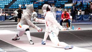 România a câștigat bronzul la Campionatul Mondial de Scrimă de la Tbilisi! Echipa masculină de sabie a învins Japonia în finala mică