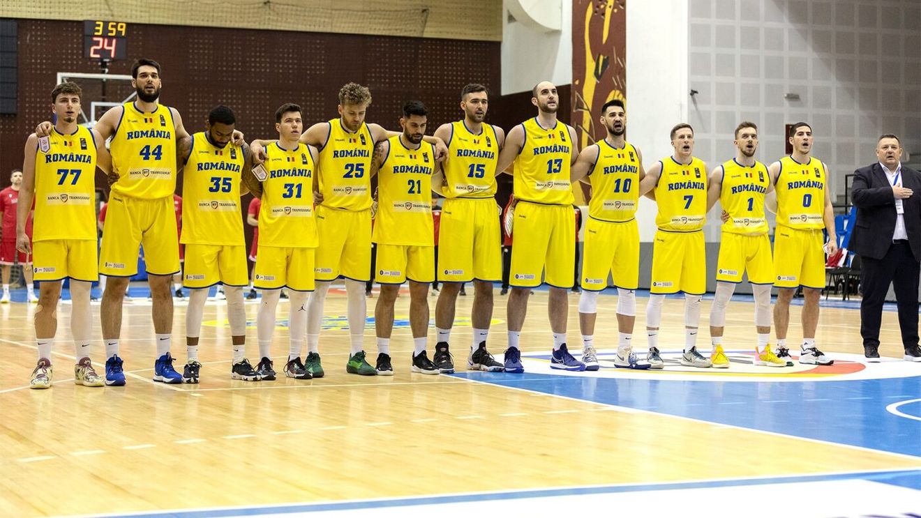 Naționala de baschet masculin, victorie și în Luxemburg! Tricolorii termină cu punctaj maxim în grupa de precalificare