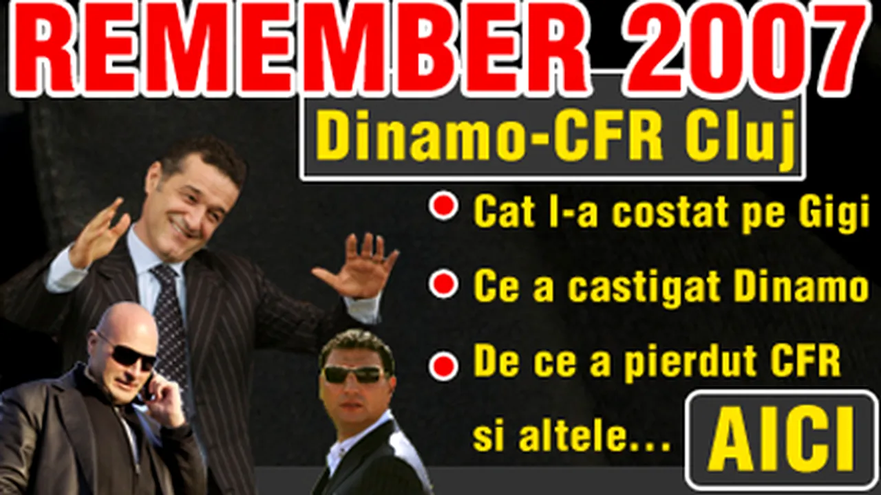 Remember Dinamo - CFR Cluj