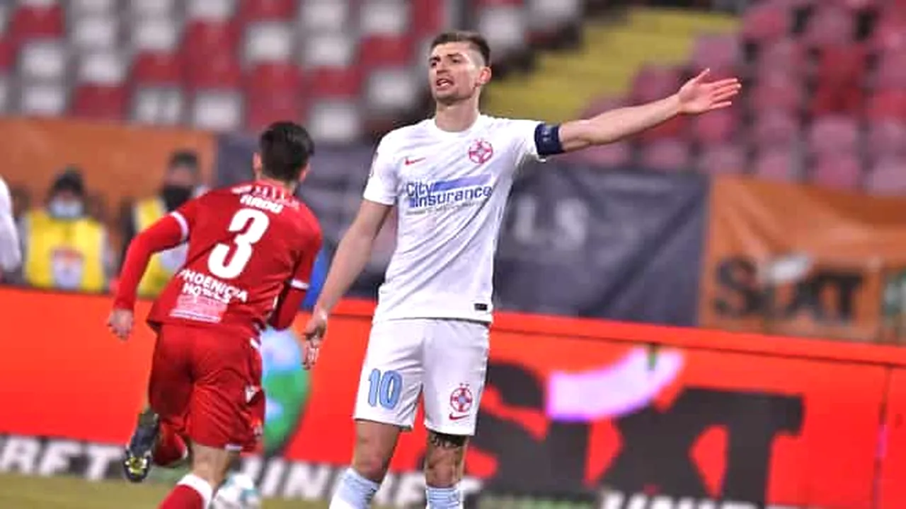 Surprize în echipa de start a FCSB-ului pentru derby-ul cu Dinamo! Vedetele Coman, Tănase, Moruțan și Olaru, rezerve