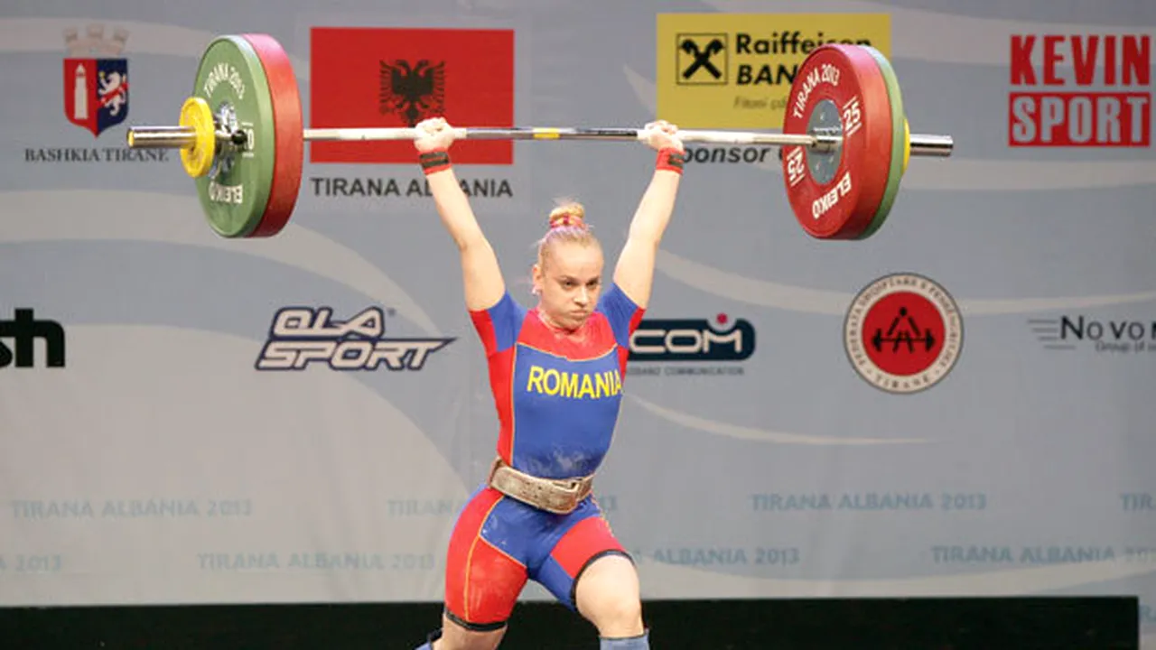 Trei medalii la 19 ani!** Halterofila Elena Andrieș a luat argint și două medalii de bronz la Europenele de la Tirana