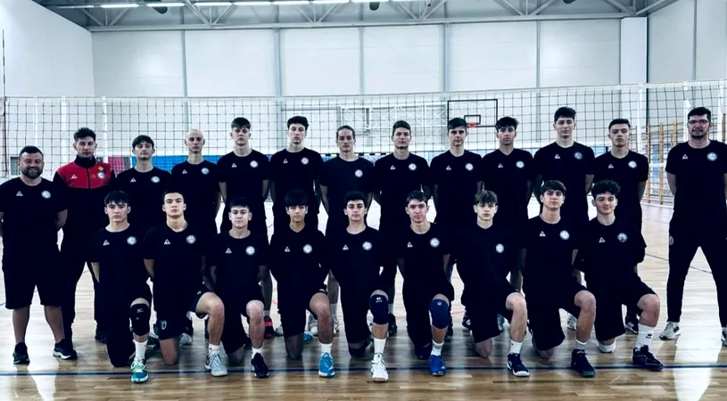 Naționala de volei masculin Under 18, vis îndrăzneț în Macedonia de Nord pentru calificarea la Euro! „Nu e ușor, ambele echipe ne-au învins în vara anului trecut”