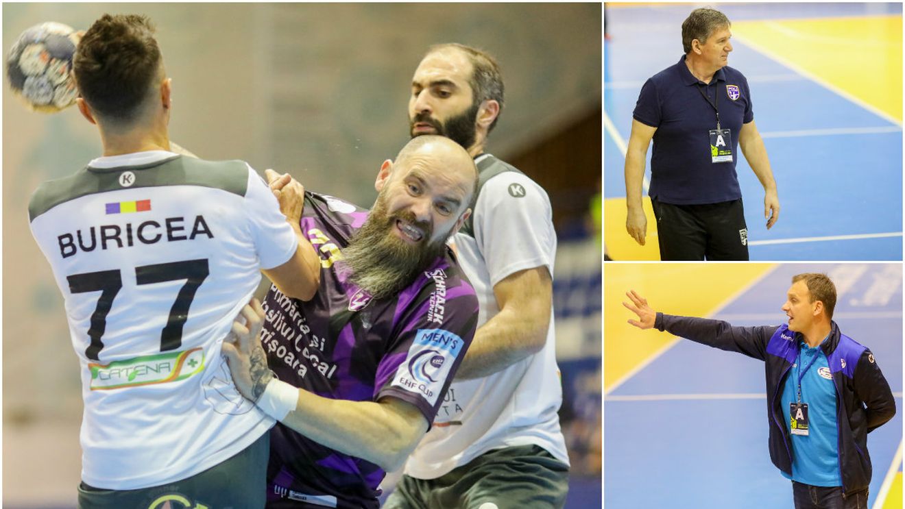 Meciul dintre Poli Timișoara și Dobrogea Sud Constanța s-a terminat cu scandal mare. Pero Milosevic - deranjat, Alexandru Buligan - scandalizat: ”Astăzi a fost o junglă!”