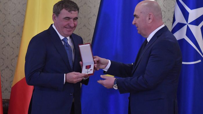 Apariție extrem de rară a lui Gino Iorgulescu. Gică Hagi l-a scos din „vizuina” de la LPF: „Merita acest lucru”