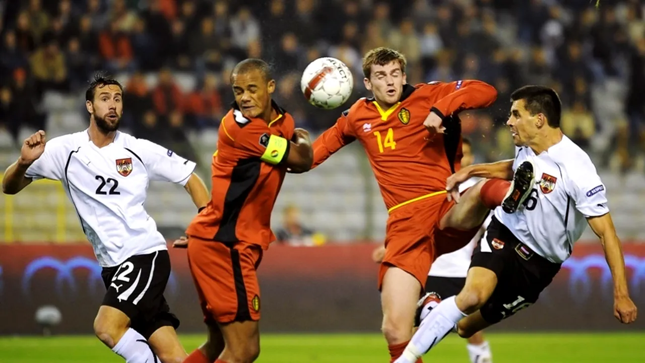 VIDEO Meci de poveste în Grupa A: Belgia - Austria 4-4
