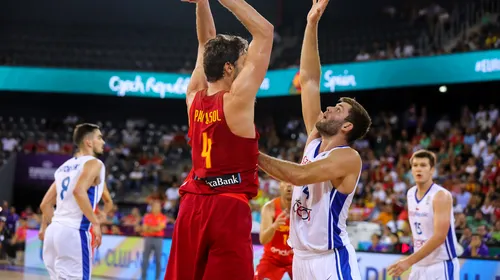 Pau Gasol are ocazia de a stabili un record istoric la partida România – Spania, programată luni seara la Cluj, în cadrul Eurobasket