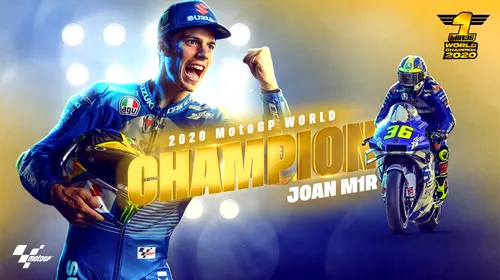 Joan Mir, în lacrimi! Spaniolul este noul campion mondial din Moto GP | VIDEO