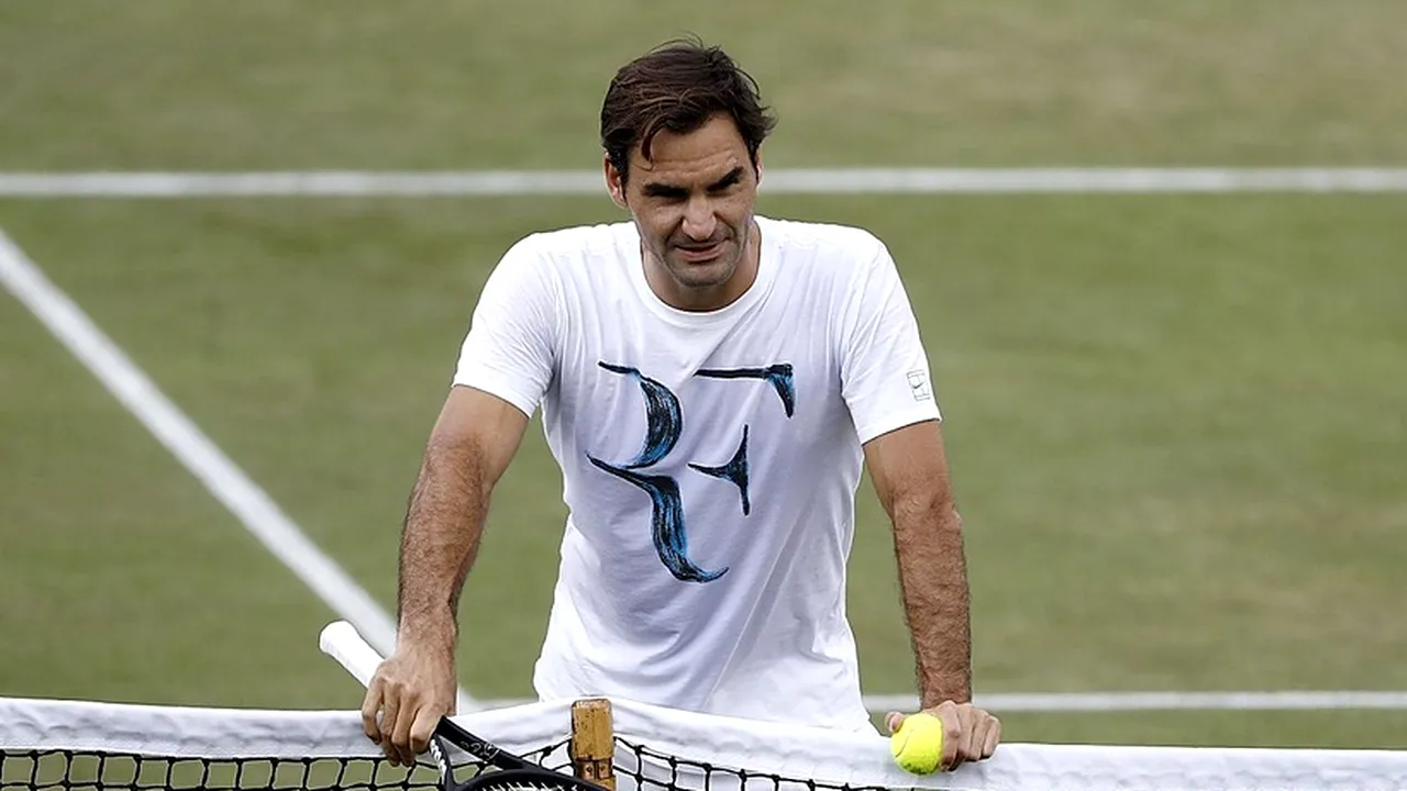 Roger Federer, din nou în posesia celebrului logo „RF