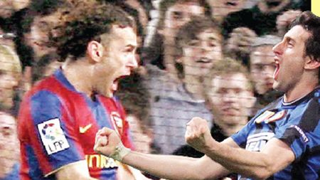 Duel fratricid la BarÃ§a - Inter!** Milito vs Milito