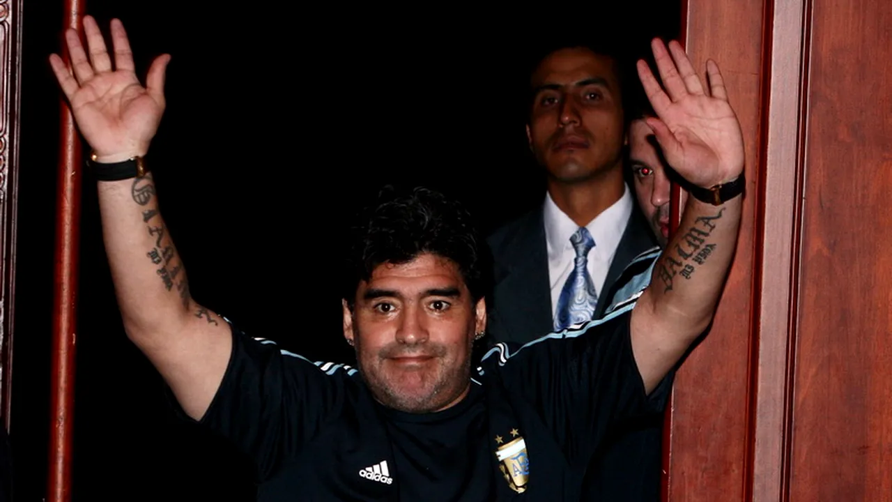 Diego Armando Maradona, președinte la Portsmouth?