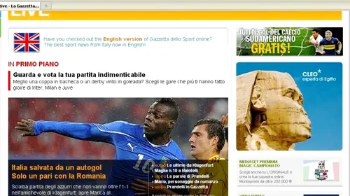 „Italia, salvată de un autogol!”** Vezi de ce l-au huiduit fanii pe Balotelli!