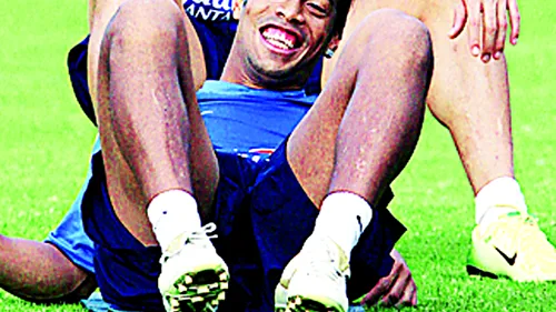 Ronaldinho lângă Ronaldo