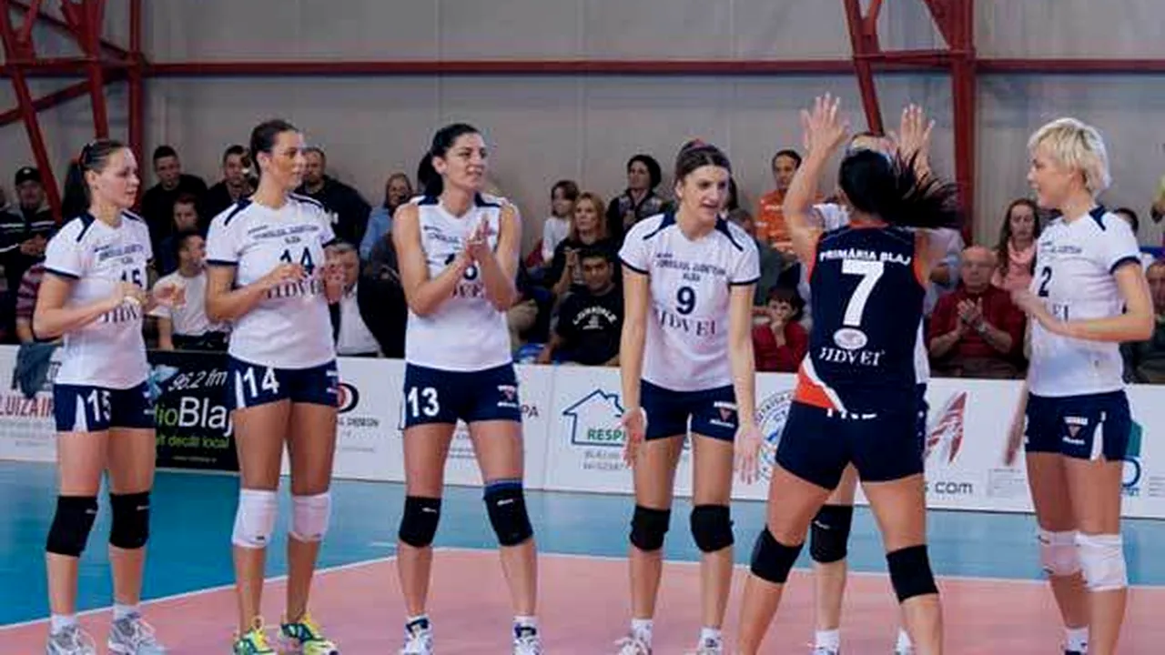 CS Volei Alba Blaj, prima finalistă a Diviziei A la volei feminin