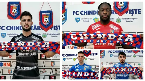 Chindia și-a prezentat noutățile: o revenire, două împrumuturi de la CFR și un jucător de la Botoșani