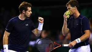 Meci de infarct la dublu. Marea Britanie conduce Australia, scor 2-1, în semifinalele Cupei Davis