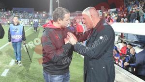 Grig explică momentul în care a vrut să retragă echipa:** "Nu sunt nebun, dar aici nu suntem la baschet". Strategia care i-a adus remiza