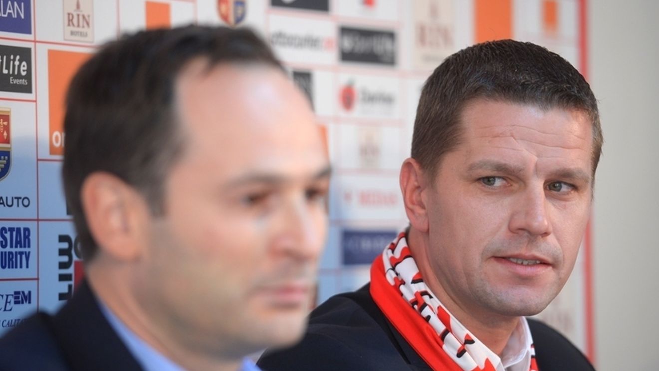 Stoican și Negoiță au stabilit strategia pentru retur: "Am pus pe tapet exact lotul de care am nevoie pentru 2014"