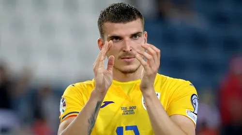 Valentin Mihăilă, penalizat de Parma după ce a fost eliminat în Israel – România, 1-2, și a pus în pericol calificarea le EURO 2024!