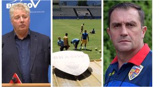 ”Limoniu” Mărginean, contre pe stadionul ”Tineretului” cu Sandru Andrași, la amicalul dintre echipele celor doi! Fostul stegar ironizează noul club al Brașovului