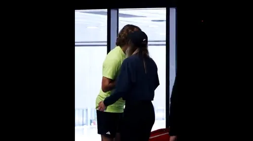 „Sărutul norocului” dintre starul ATP şi vedeta WTA n-a avut succes: jucătorul a pierdut la Madrid