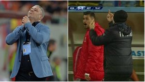 Șumudică s-a calmat: "Hagi e un monument, nu mi-aș permite să intru în polemică cu el!" Tehnicianul Astrei a explicat ce s-a întâmplat la Târgu Mureș: "Nu a fost gest obscen"