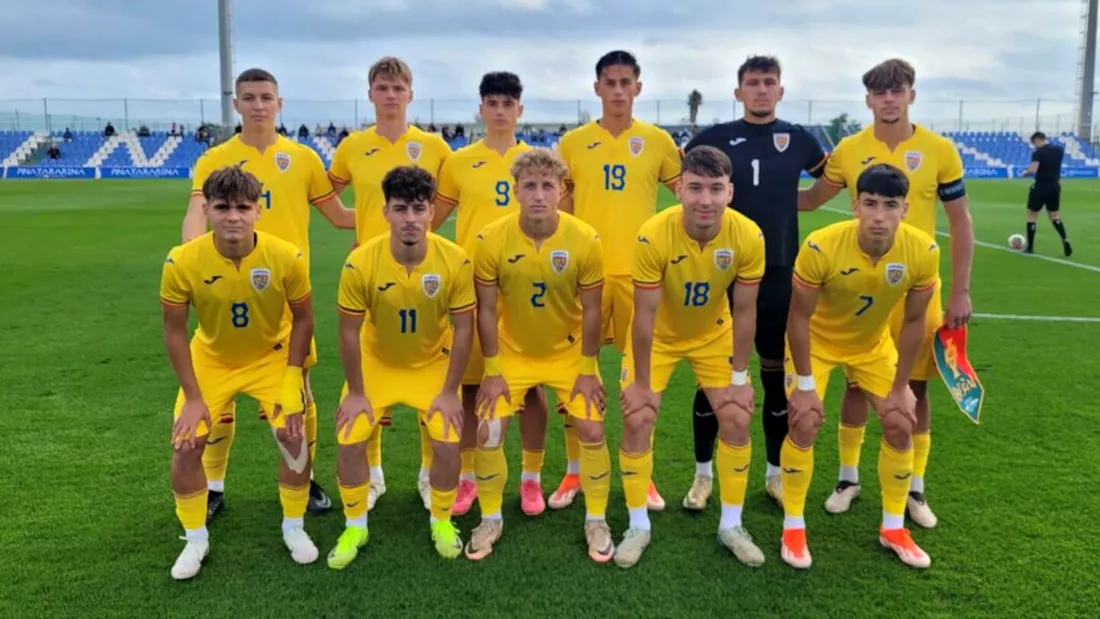 Eșec usturător pentru România U19 în amicalul cu Portugalia U19! Tricolorii au deschis scorul, dar ibericii au făcut show apoi