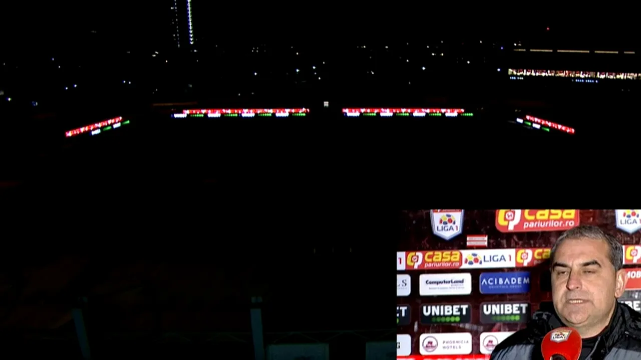 Imagini incredibile din „Ștefan cel Mare”! Dinamo a stins nocturna, ca să pornească instalația de încălzire + Leo Grozavu a izbucnit: „Nu e normal!” FOTO & VIDEO