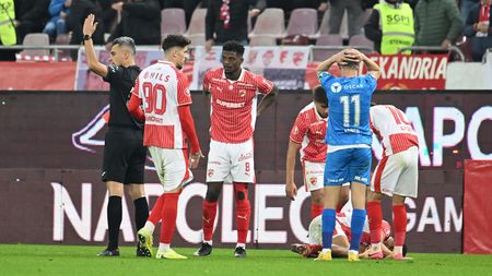 Nicușor Bancu, la pământ după ce a fost eliminat în Dinamo - Universitatea Craiova 0-1: „Îmi cer scuze!”