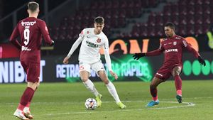 CFR Cluj - FC Hermannstadt 1-0, în etapa 25 din Superliga. Echipa lui Dan Petrescu se apropie la un singur punct de primele două clasate