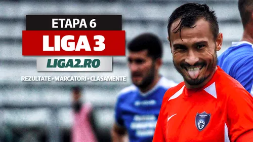 Liga 3, etapa 6, rezultate și marcatori | Steaua trece de Chiajna 2, Dinamo 2 învinge Rapid 2 în ”Groapă”. Brăila pierde la Liești, Foresta întoarce scorul după pauză. Cinci partide au fost reprogramate din cauza problemelor cu COVID-19