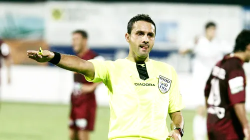 Sebastian Colțescu va arbitra partida Pandurii – Steaua