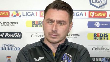 Ilie Poenaru știe care e cel mai periculos jucător de la Gaz Metan Mediaș: „Marchează aproape la fiecare meci!”. Ce așteptări are de la elevii săi | VIDEO