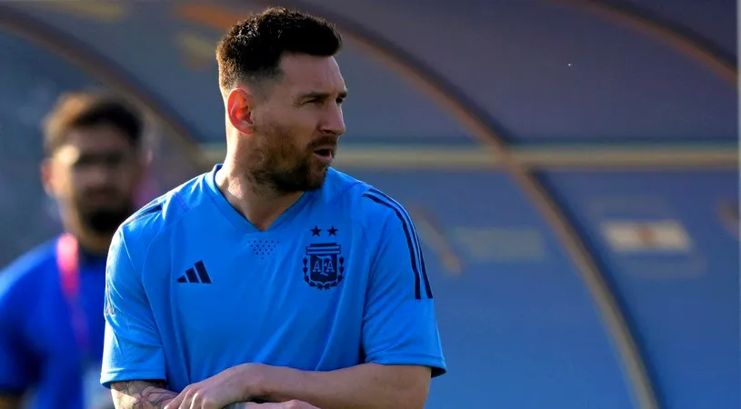 Imagine șocantă cu glezna umflată a lui Leo Messi cu o zi înainte de meciul de debut al Argentinei de la Cupa Mondială 2022!