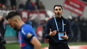 Ce le-a cerut Elias Charalambous, în vestiar fotbaliştilor FCSB înainte de meciul cu Lyon