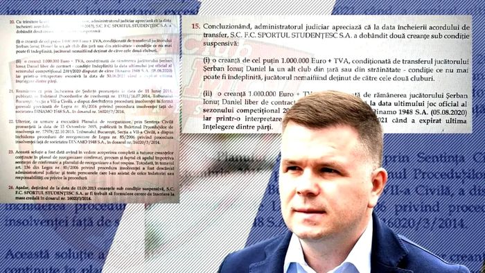 Veste importantă pentru dinamoviști: Curtea de Apel a fixat primul termen în procesul cu Vasile Șiman de care depinde ieșirea din insolvență și participarea în cupele europene