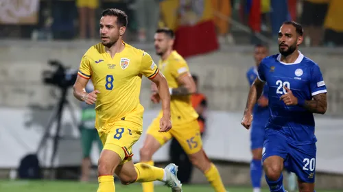 Reacția incredibilă a lui Alex Chipciu, când a aflat, după Cipru – România 0-3, că va fi titular în Lituania