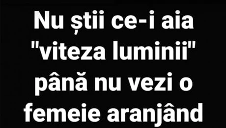 Bancul de marți | Ce este viteza luminii, de fapt