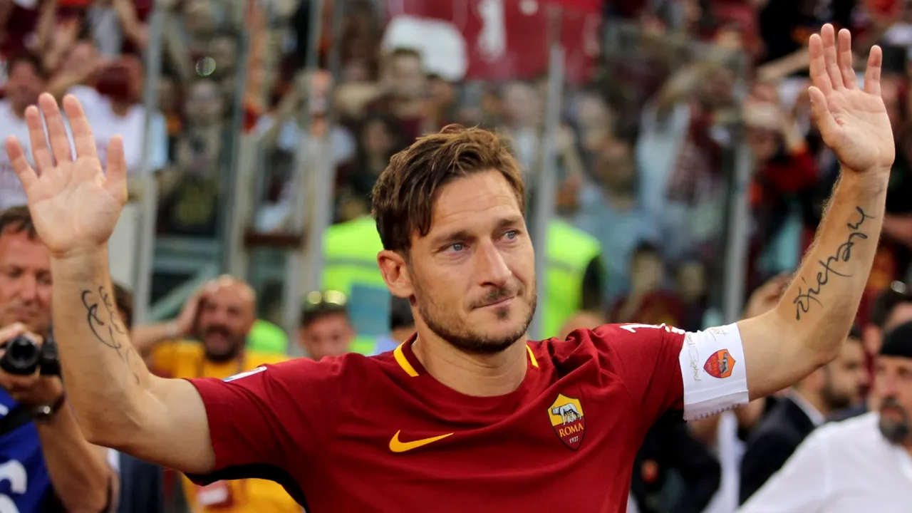 Francesco Totti ar putea reveni în iarbă. Ce echipă îl dorește pe legendarul italian, care are 42 de ani: 