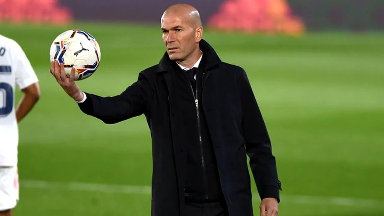 Zinedine Zidane, anunț despre viitorul său după ce Real Madrid a ratat titlul în Spania. „Acum trebuie să fiu calm!”