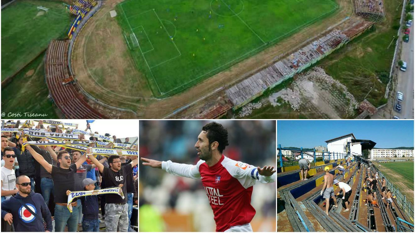 Fenomenul Flacăra Moreni | Gabi Paraschiv a aprins scânteia: de la Oțelul și imnul Ligii, la provocarea din "D". Gestul fanilor care au vopsit stadionul, cei 1.500 de oameni din tribune și mărturia unui fotbalist în fața cântarului
