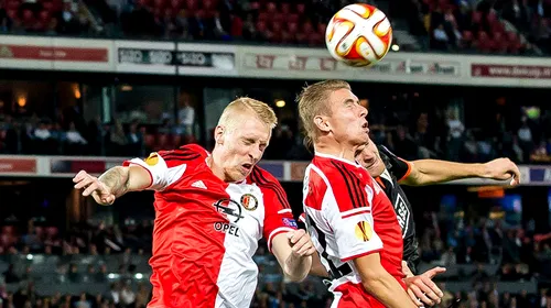 Record în Olanda în ultimii 4 ani. Feyenoord a centrat de 54 de ori în careul lui Alkmaar. SURPRIZĂ‚ | Cât a fost scorul final