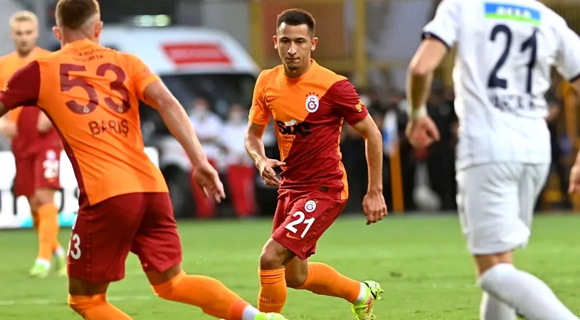 Olimpiu Moruțan, deja indispensabil pentru Galatasaray! Fatih Termin, criticat pentru că l-a scos de pe teren: „Cât timp nu are piciorul rupt sau nu leșină, trebuie să joace!”