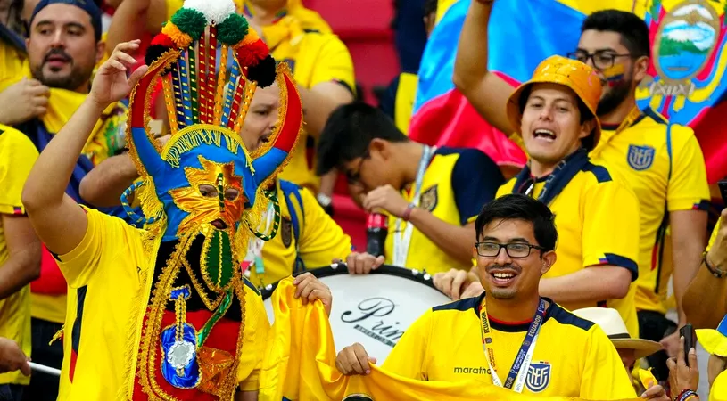 Protest fără echivoc făcut de către fanii Ecuadorului! Ce au scandat suporterii veniți la meciul de deschidere al Campionatului Mondial din Qatar | VIDEO