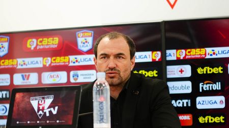 Cum atacă UTA play-out-ul! Ionuț Badea explică ce trebuie să facă jucătorii săi până la sfârșitul campionatului: „Nu ne putem propune altceva”
