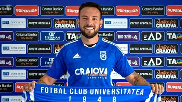 Ce transfer a făcut FC U Craiova! A semnat jucătorul despre care Mititelu spunea că „este de genul lui Budescu”