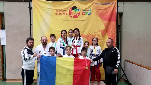 Au cucerit Germania! Sportivii de la clubul de taekwondo Taeback Iași au obținut 13 medalii la turneul ”International Children's Championships” | FOTO