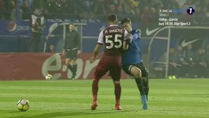 FOTO | Cum arată Țucudean după contactul cu Vinicius, la care campioana a cerut "roșu" direct. Atacantul a făcut totul public pe rețelele de socializare