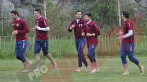 FOTO | Se poartă portarii la CFR. Miriuță are cinci goalkeeperi