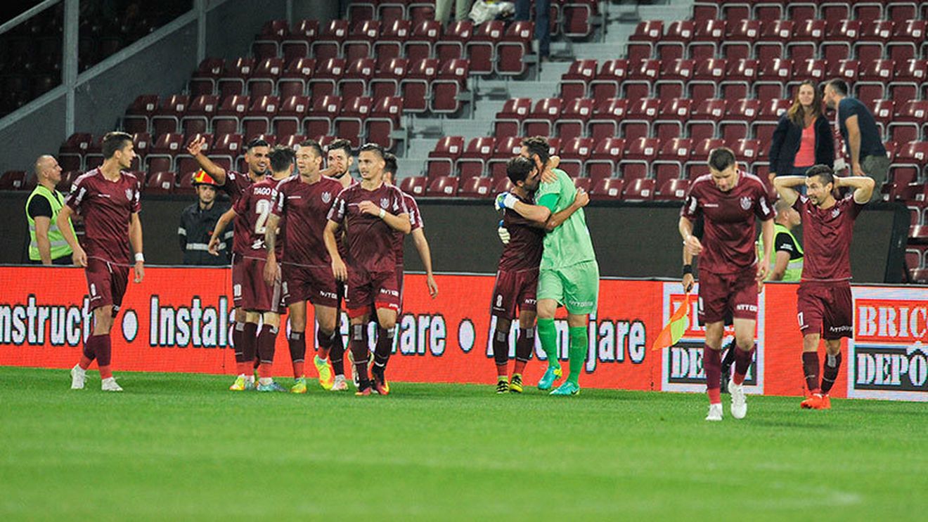 Mai greu cu Gazul, decât cu Steaua. CFR a remizat cu echipa lui Pustai, scor 1-1. Llullaku, greu e de oprit