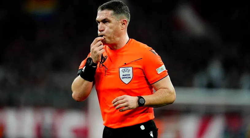 Istvan Kovacs arbitrează finala Ligii Campionilor! Moment istoric pentru fotbalul românesc dezvăluit de ProSport: UEFA l-a delegat la PSG – Inter Milano! EXCLUSIV